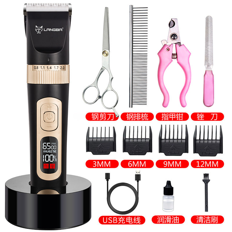 Rechargeable Pet Hair Clipper for Dogs and Cats