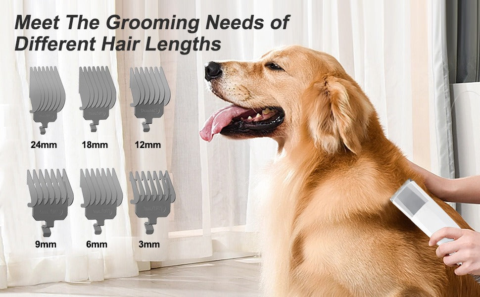 7-in-1 Vacuum Pet Grooming Device