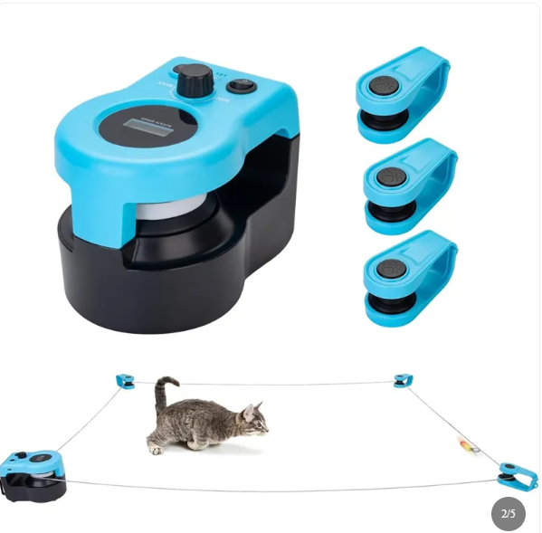 Interactive Remote Control Cat Toy with Sound