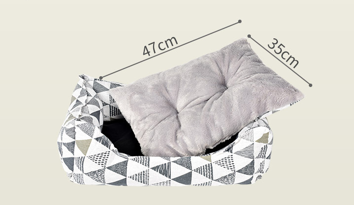 Warm Pet Bed for Dogs and Cats - Autumn/Winter Design