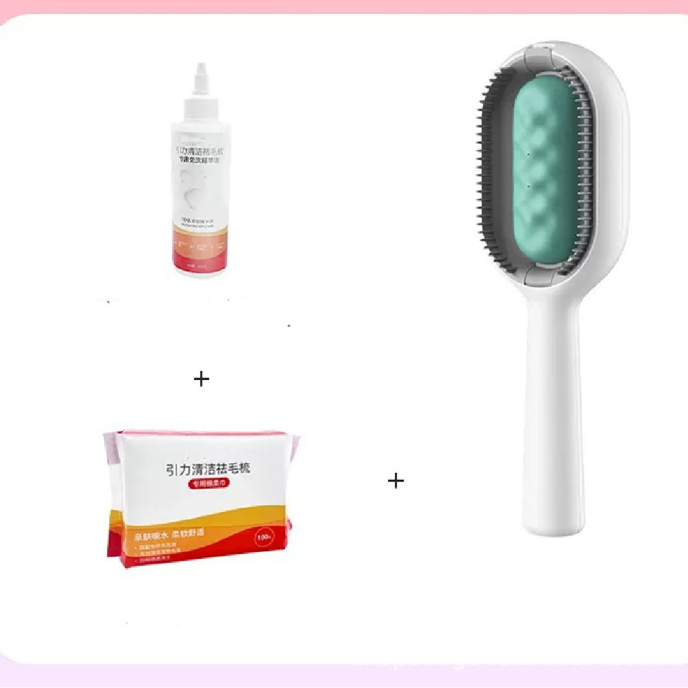 Water-Injecting Hair Removal Comb