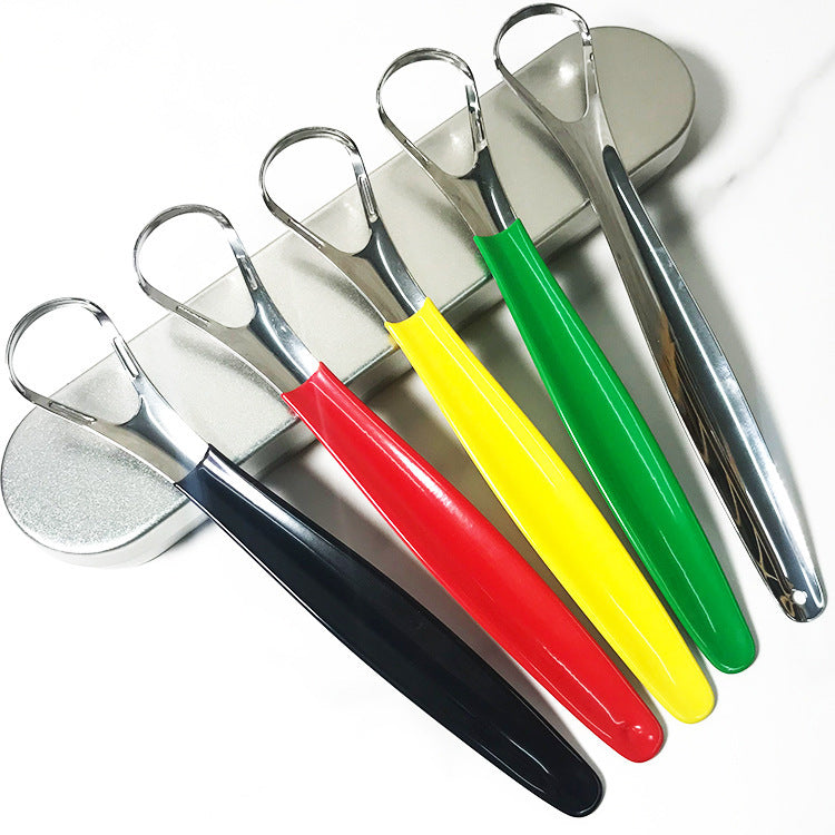 304 Stainless Steel Tongue Scraper for Oral Care