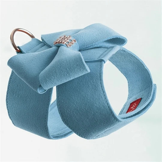 Princess Style Dog Leash and Harness Set with Bowknot