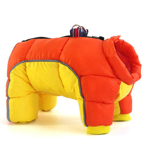 Thick Warm Down Jacket for Dogs - Teddy Cotton Coat