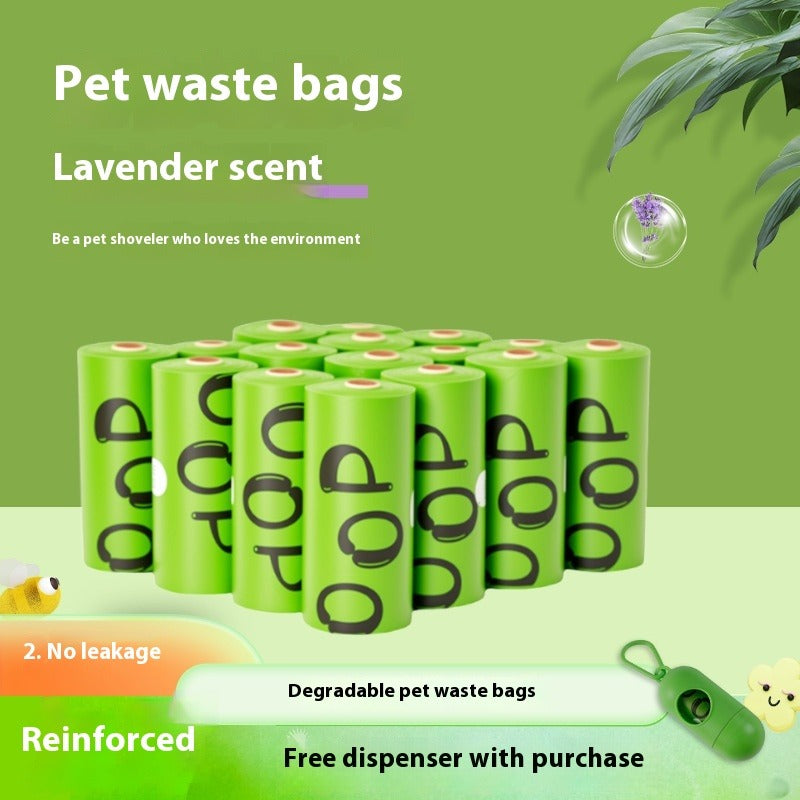 Biodegradable Pet Waste Bag Roll Packs