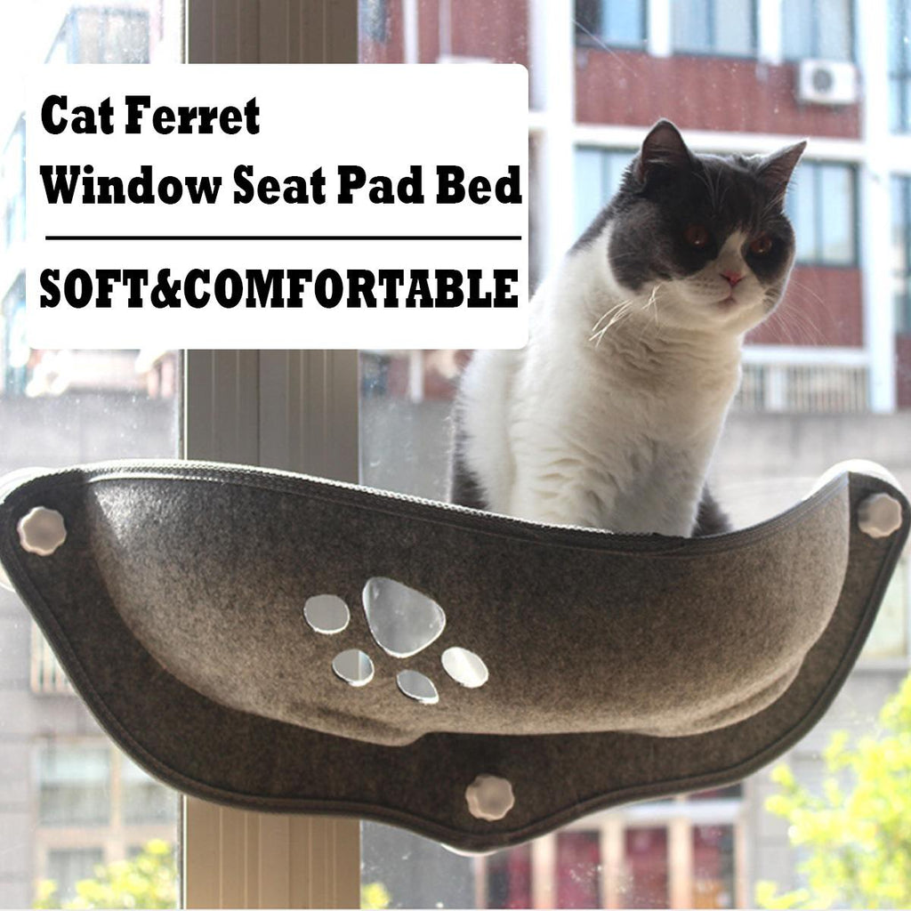 Removable Suction Cat Hammock for Sunbathing