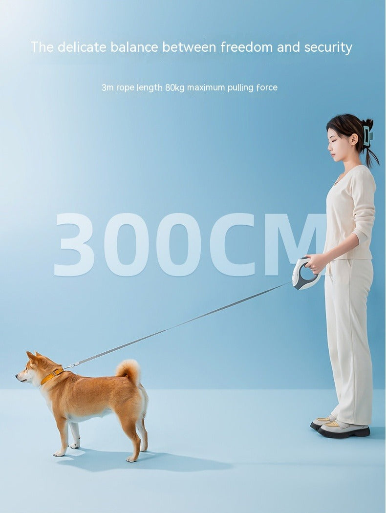 LED Retractable Dog Leash