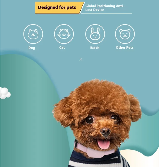 Smart Pet GPS Collar Tracker