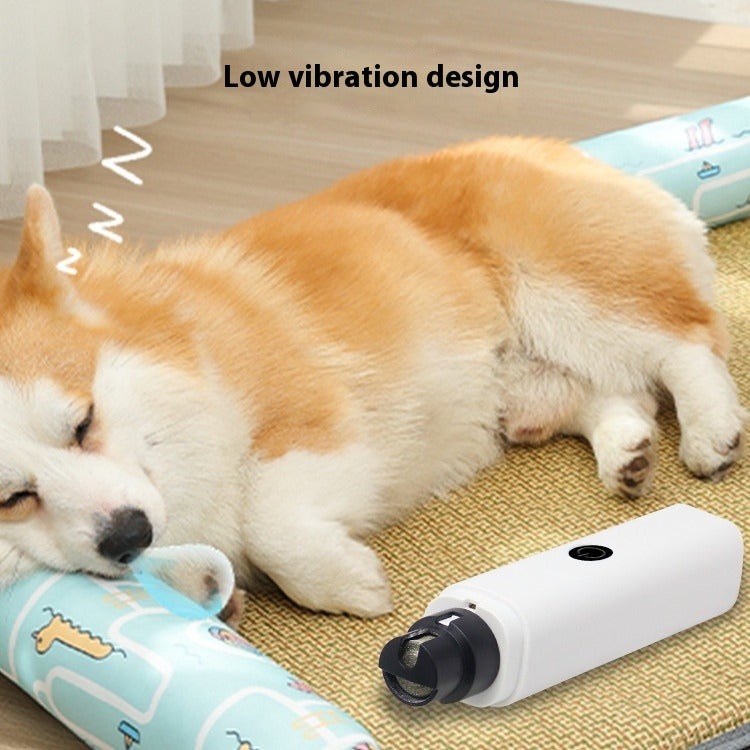 Electric Pet Nail Grinder with Light