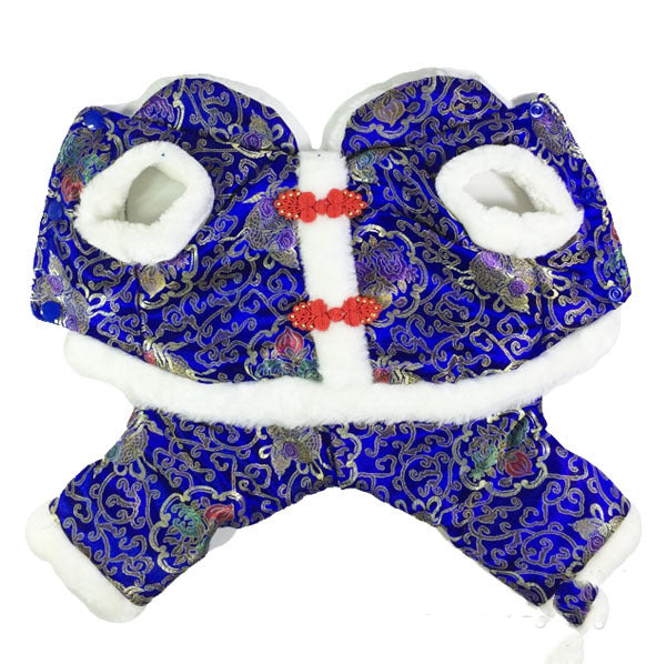 New Year's Tang Suit for Pets (Four-legged Outfit)