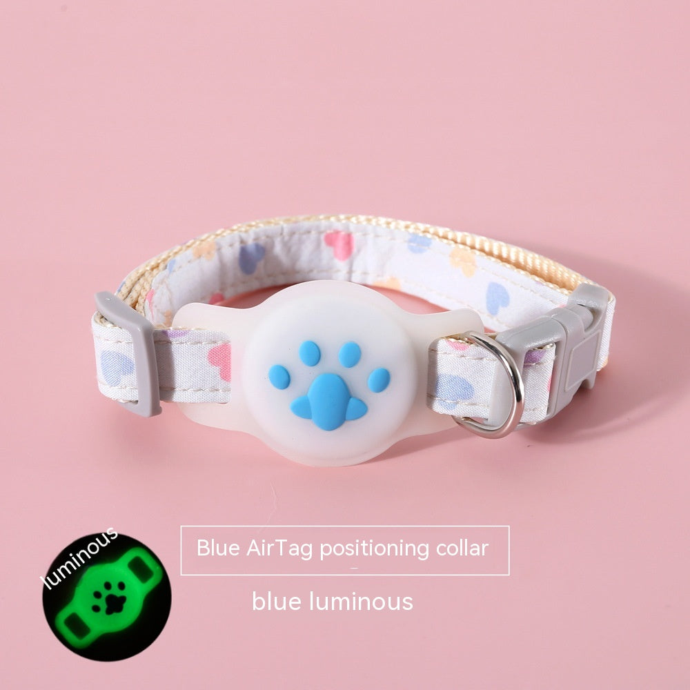 Anti-Lost Pet Tracking Collar with Hand Holding Rope