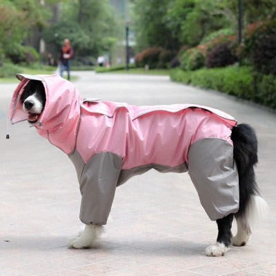Waterproof Four-Legged Pet Raincoat
