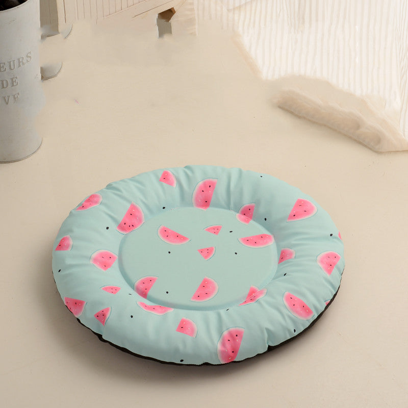 Waterproof Round Dog Mats for All Seasons and Cats