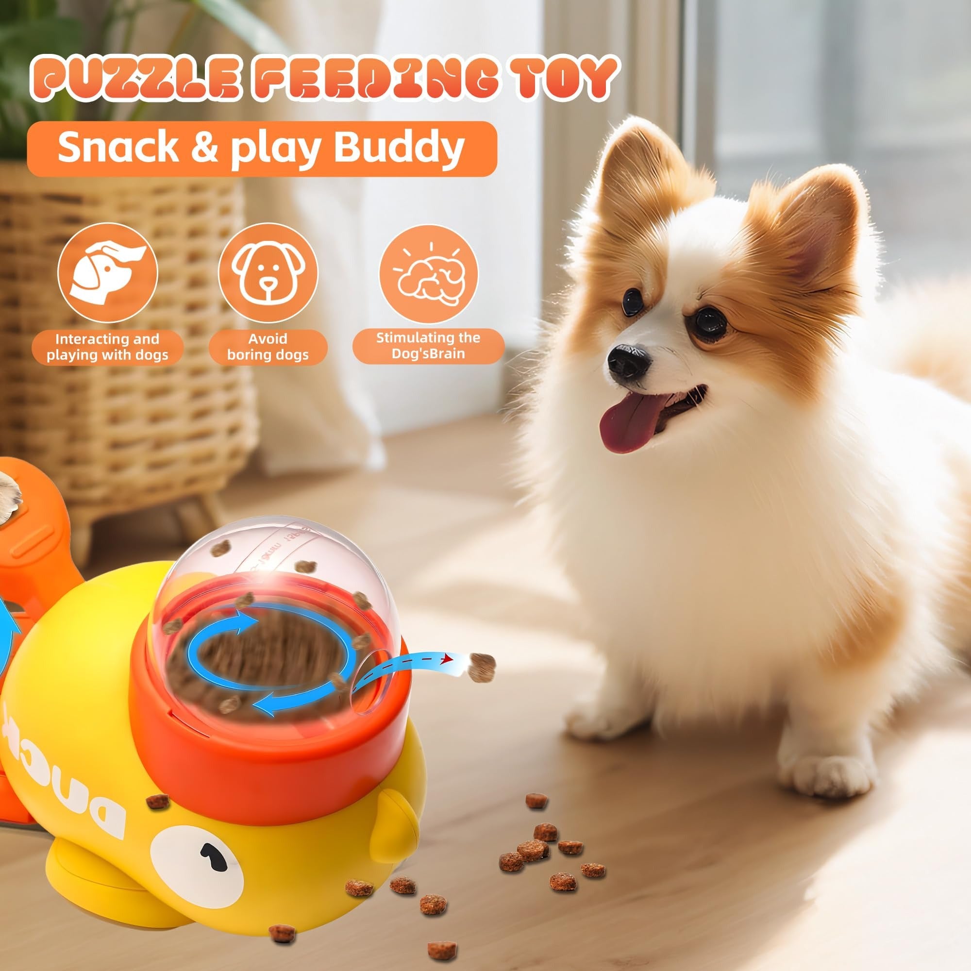 Duck Treat Dispenser Puzzle Toy