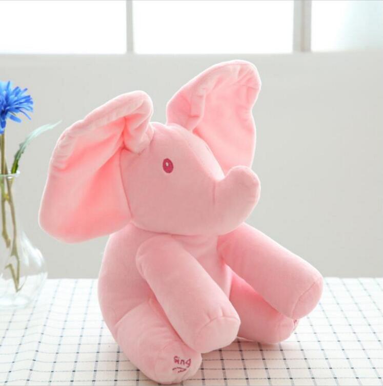Singing Elephant Electronic Toy and Educational Figure