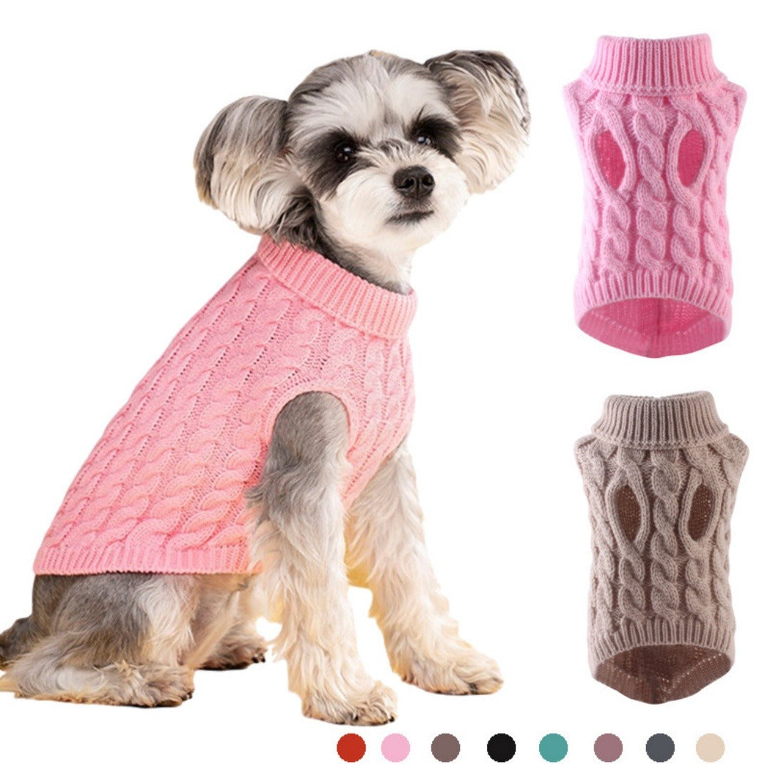 Winter Warm Pet Sweater for Small Dogs