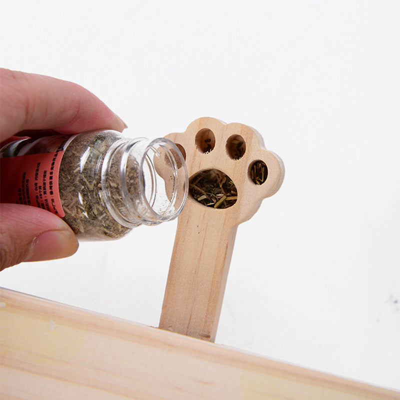 Upgraded Groundhog Cat Toy with Five Holes for Play