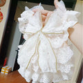 Thin Lace Princess Dress for Dogs - Wedding Style