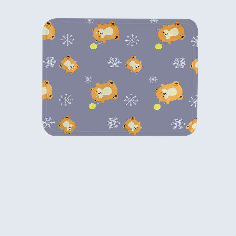 Pet Gel Ice Pad for Summer Cooling Cat Mat