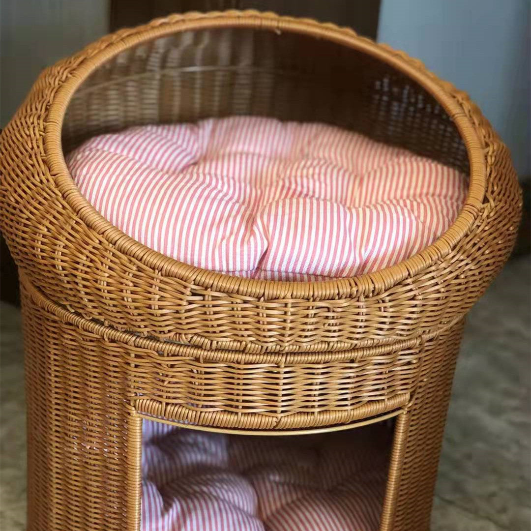 Rattan Pet Bed
