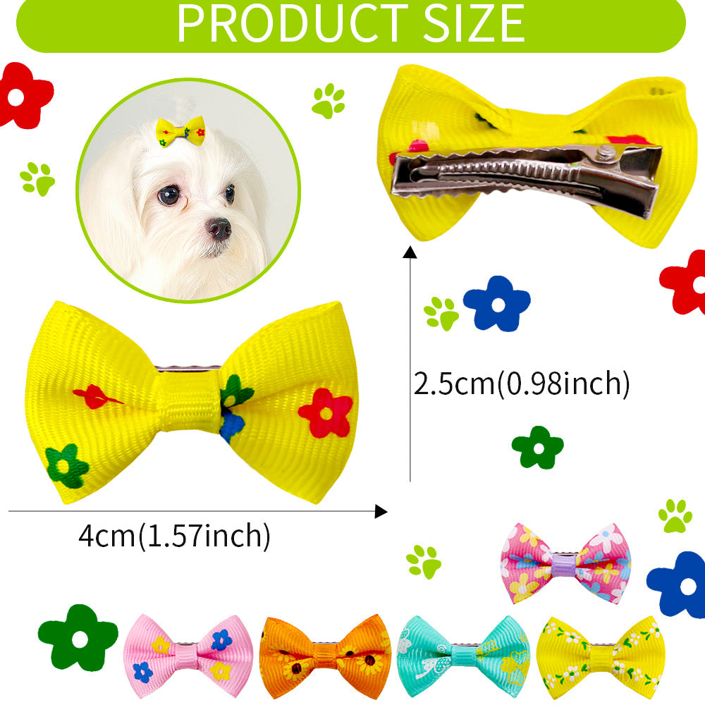 Pet Bow Hair Clips for Dogs/Cats