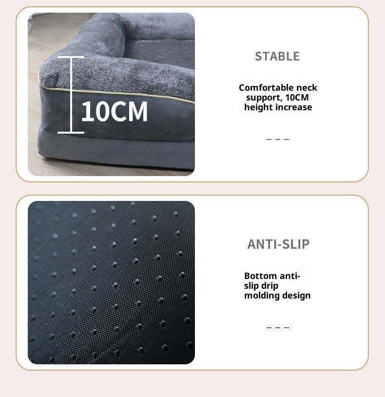 Detachable All-Season Pet Bed Mat