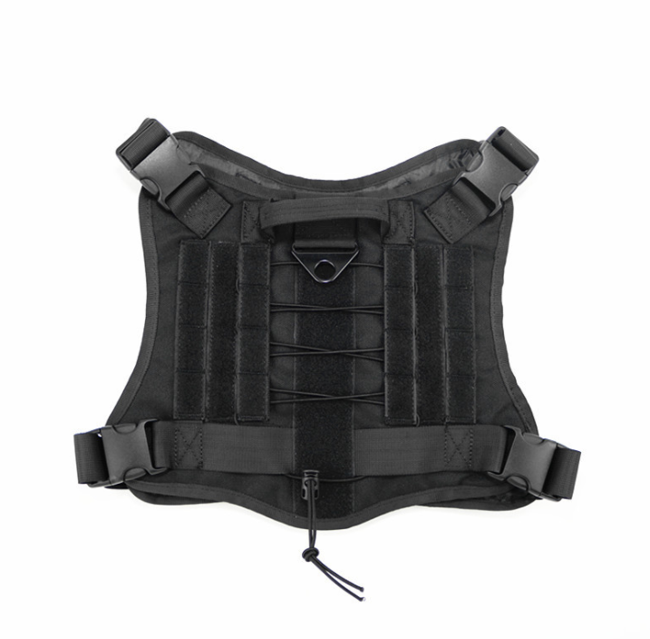 Tactical Dog Vest with Chest Harness and Camouflage