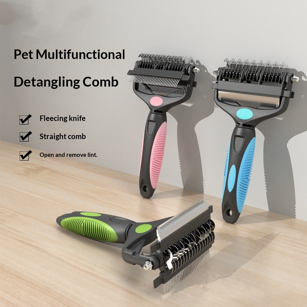 3-in-1 Pet Detangling Comb