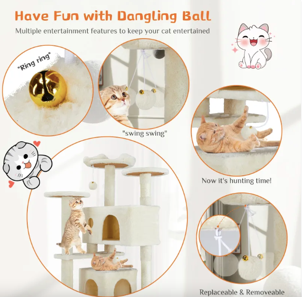 Cat Tree House