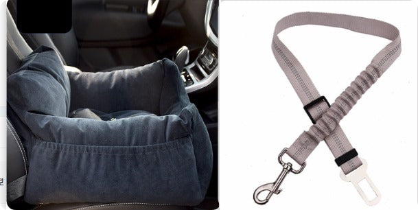 Pet Car Seat Bed for Dogs & Cats