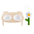 High Foot Oblique Mouth Pet Dining Bowl for Cats