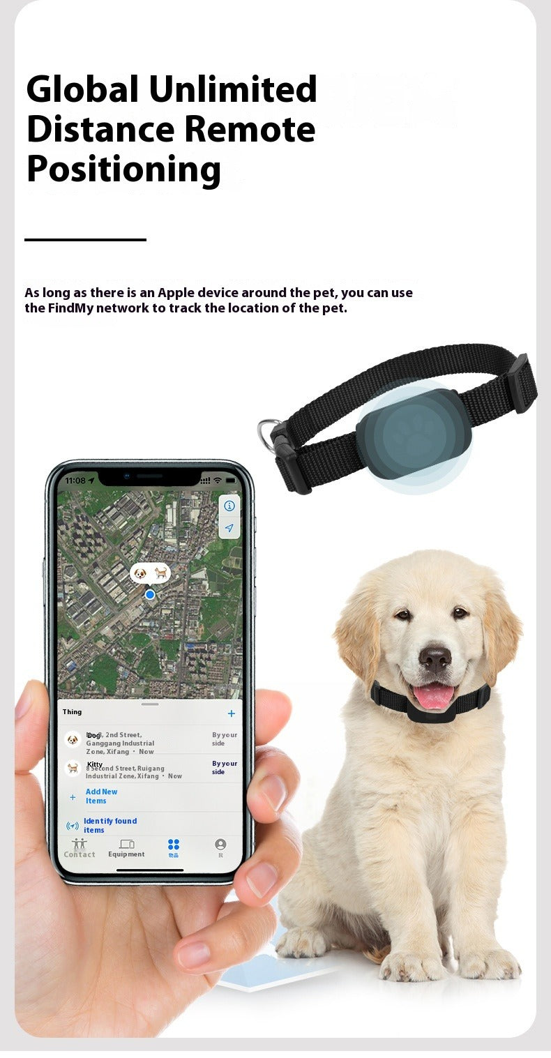 Smart Pet GPS Collar Tracker