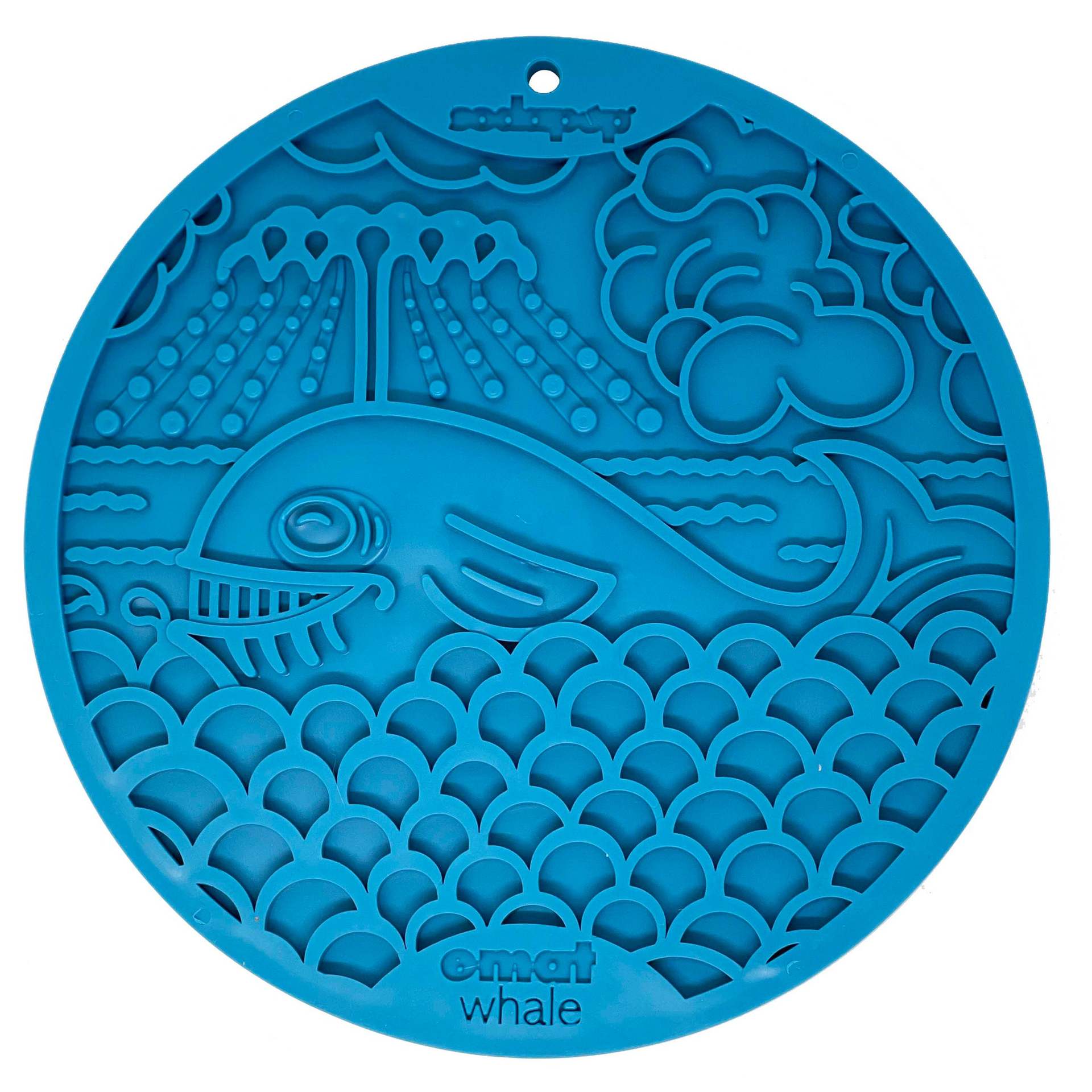Interactive Slow Feeder Dog Bowl with Mandala Design