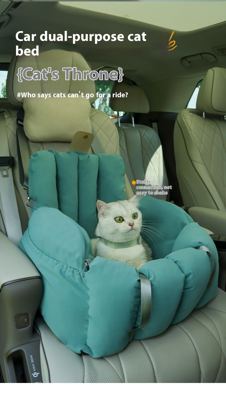 Enclosed Car Cat Bed