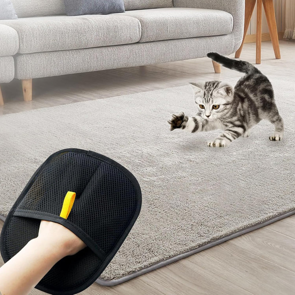 Pet Hair Removal Gloves Bristle Remover Comb