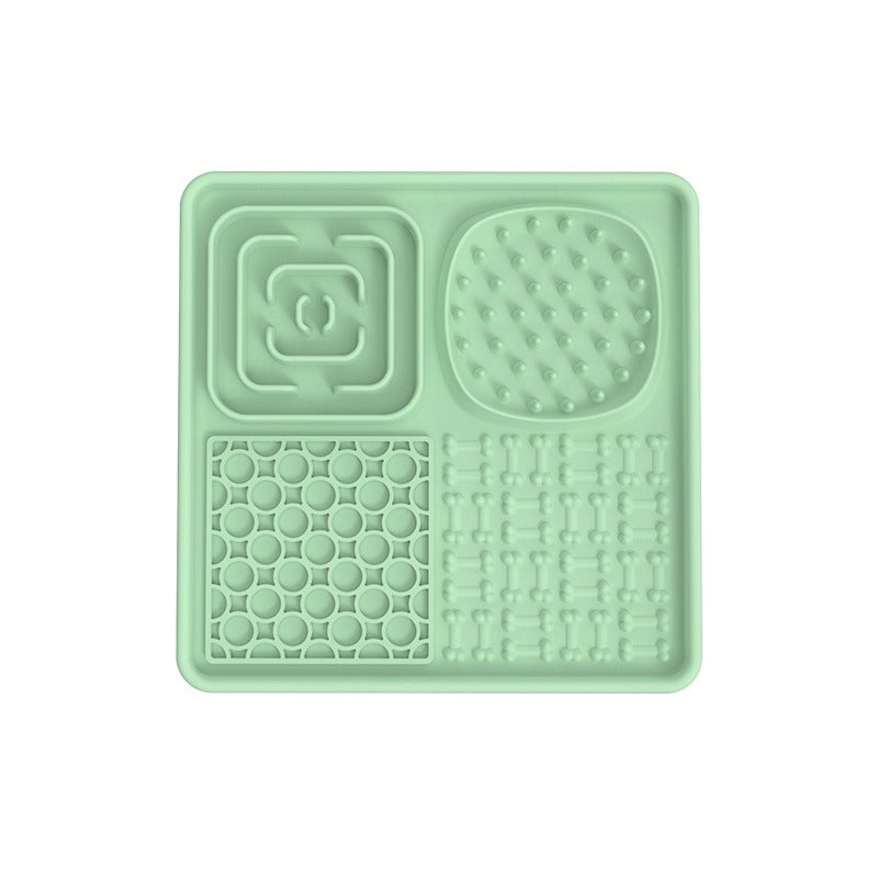 Dog Slow Feeder Lick Mat with Suction