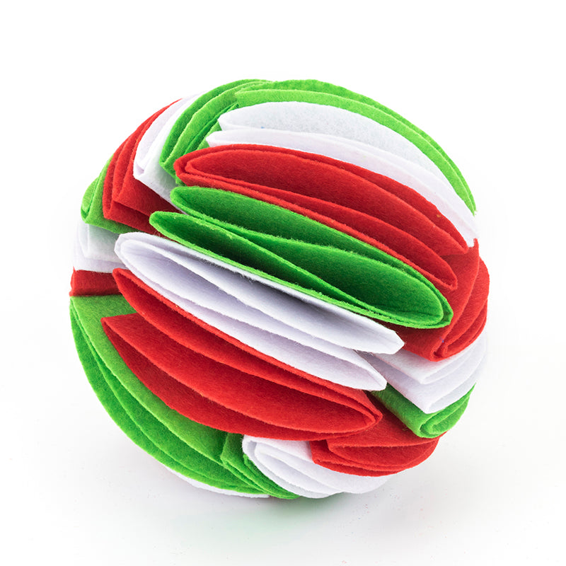 Foldable Dog Snuffle Ball for IQ Training Games
