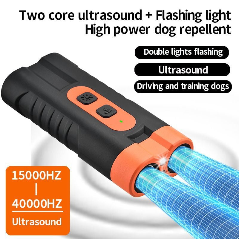 Ultrasonic Two-Head Dog Bark Stopper