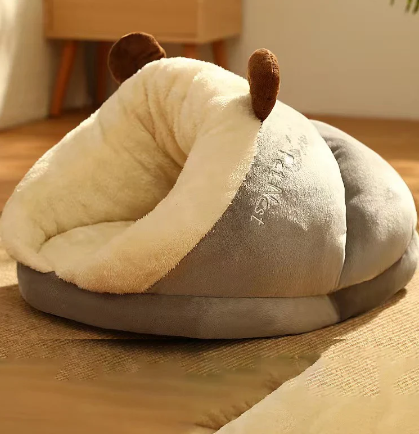 Cozy Pet Slippers Nest for Small Dogs and Cats (Single)