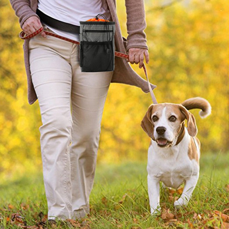 Dog Training Bag with Folding Bowl