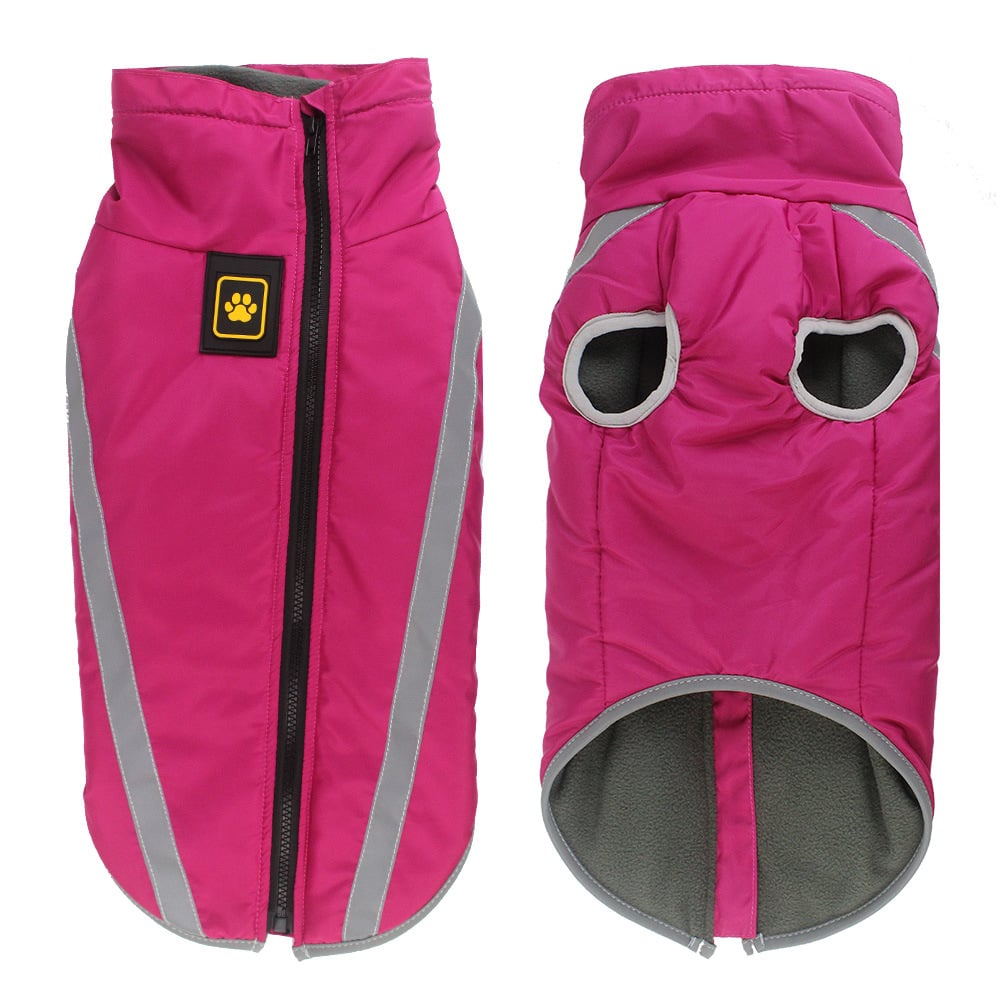 Reflective Padded Winter Jacket for Dogs