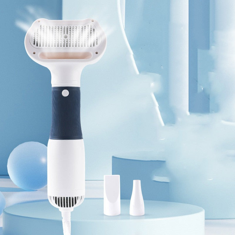 Electric Pet Hair Dryer & Grooming Comb