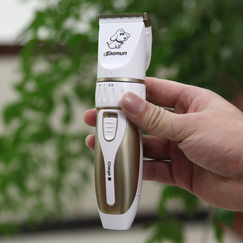 Rechargeable Pet Hair Clipper with Ceramic Blade