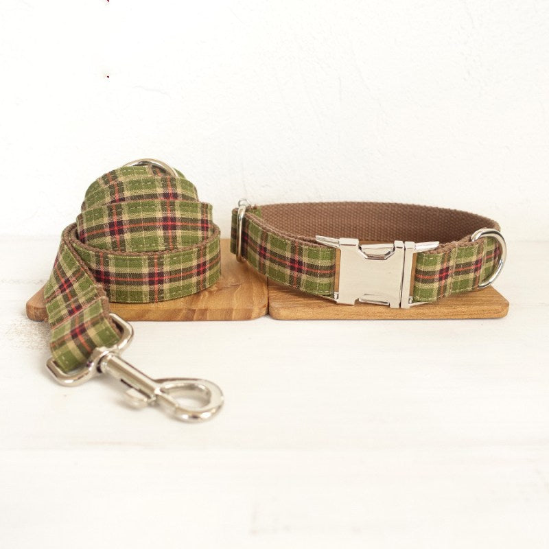 MUTTCO Dog Leash and Collar Set for Small Breeds