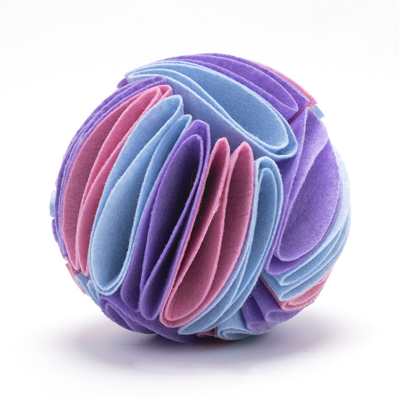 Felt Cloth Sniffing Ball for Dogs