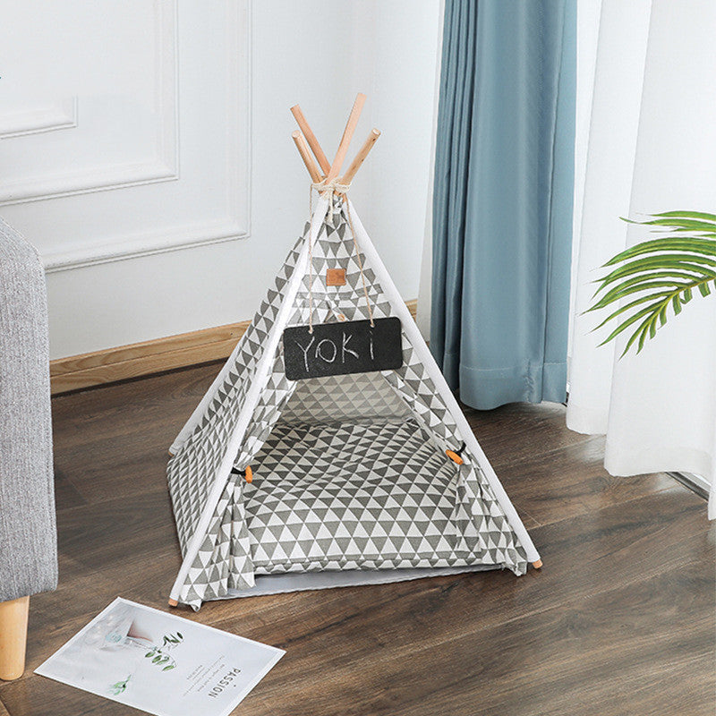 Removable Washable Canvas Dog Tent Kennel