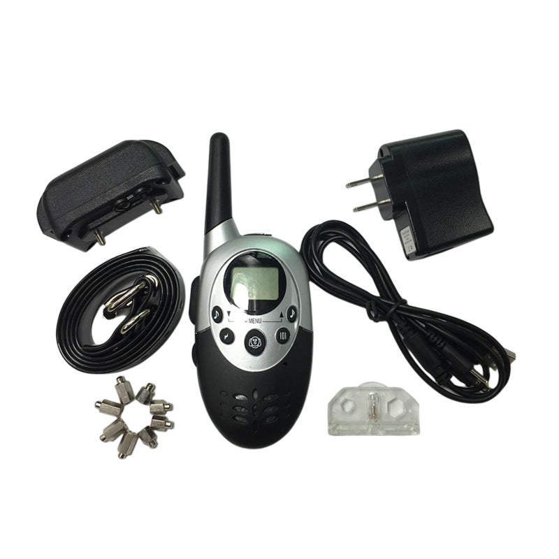 1000m Remote Control Anti-Bark Waterproof Dog Collar