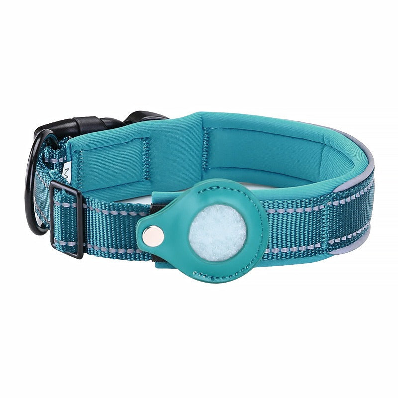 AirTag-Compatible Reflective Pet Collar