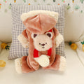 Warm Snowball Bear Clothing Transformation
