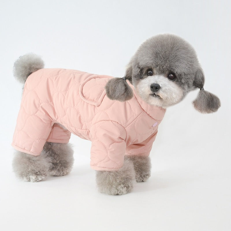 Winter Warm Cotton-Padded Dog Clothes